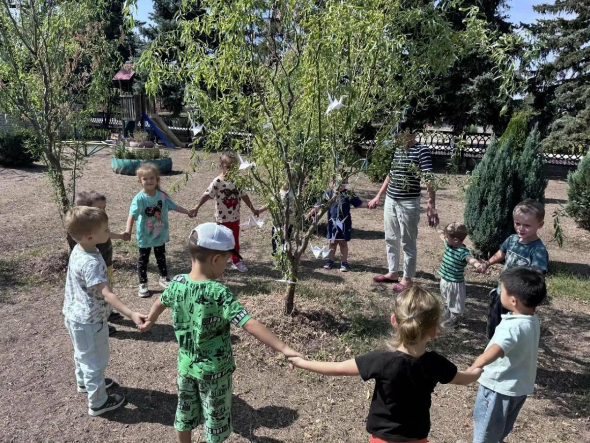 До російської пропагандистської акції залучили дітей в окупованих селах Скадовщини